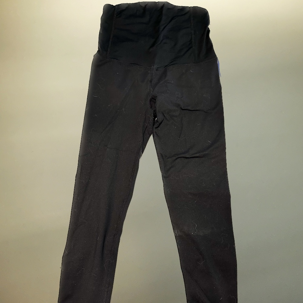 Black Maternity Leggings by Ingrid & Isabel